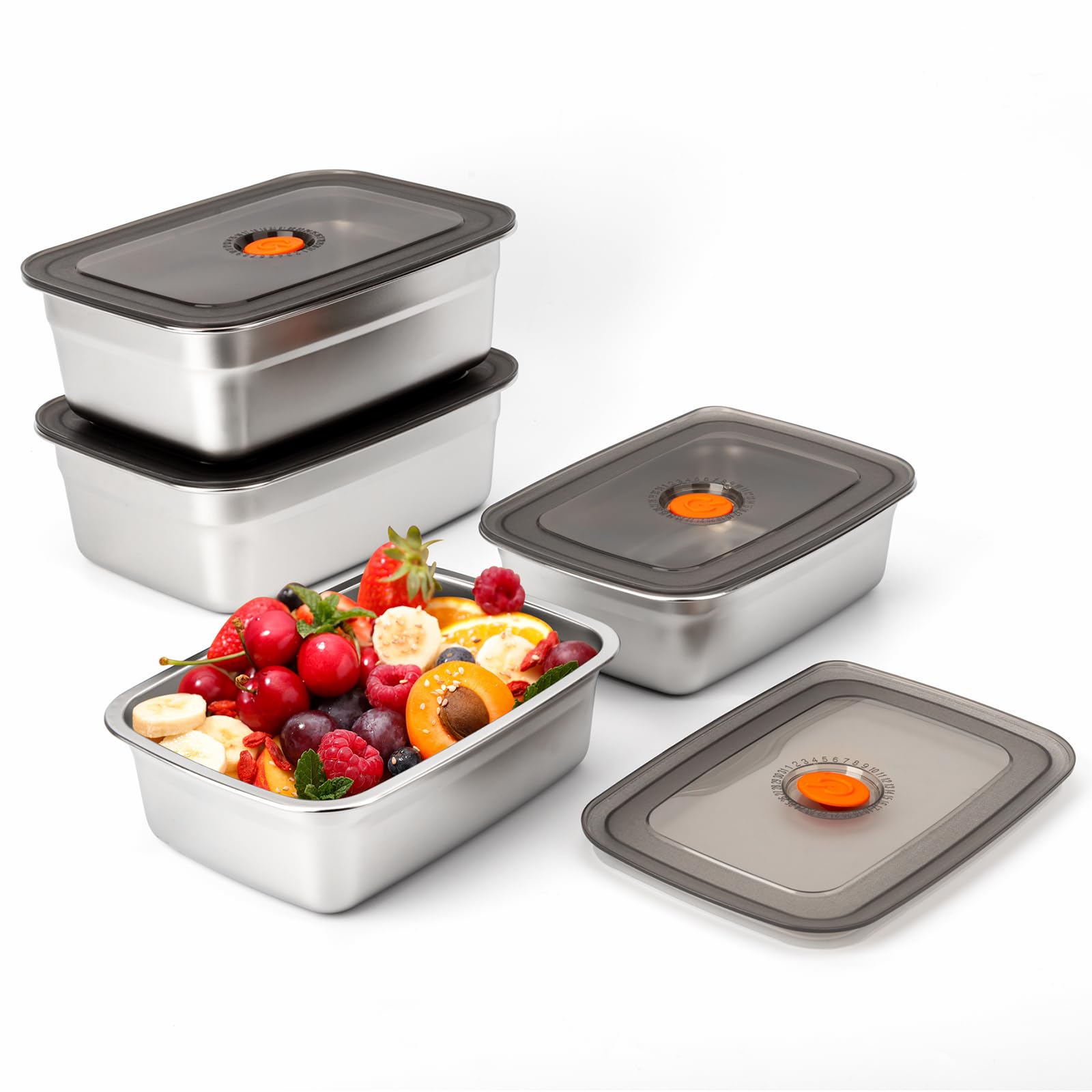 Stainless Lunch Box - Paslanmaz Çelik Kamp Öğle Yemeği Kutusu