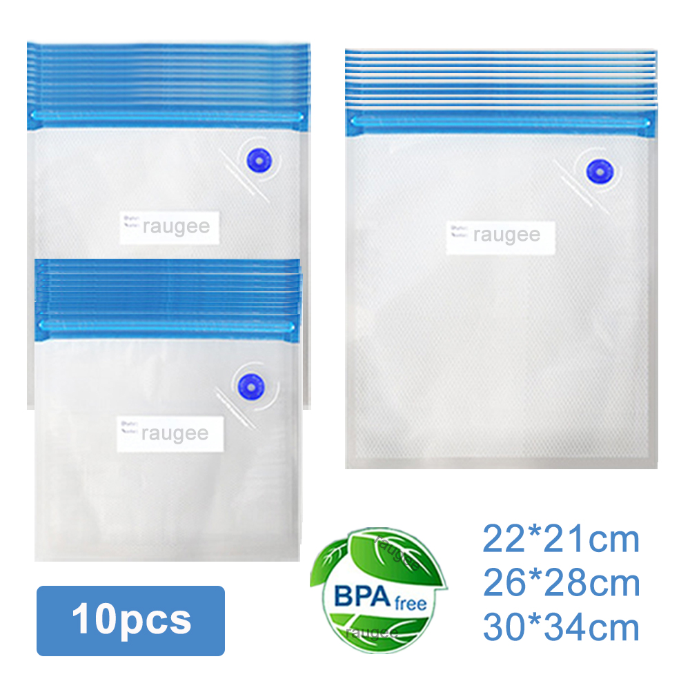 Food Storage Bag Organizer - Vakum Torbaları Yeniden Kullanılabilir Gıda Vakum