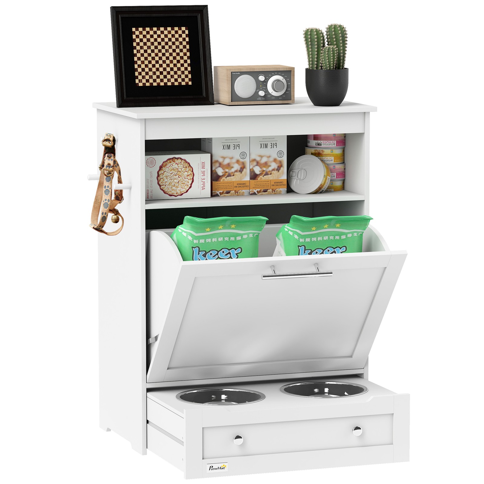 Food Storage In Cabinets - Evcil Hayvan Mama Kabı, Köpek ve