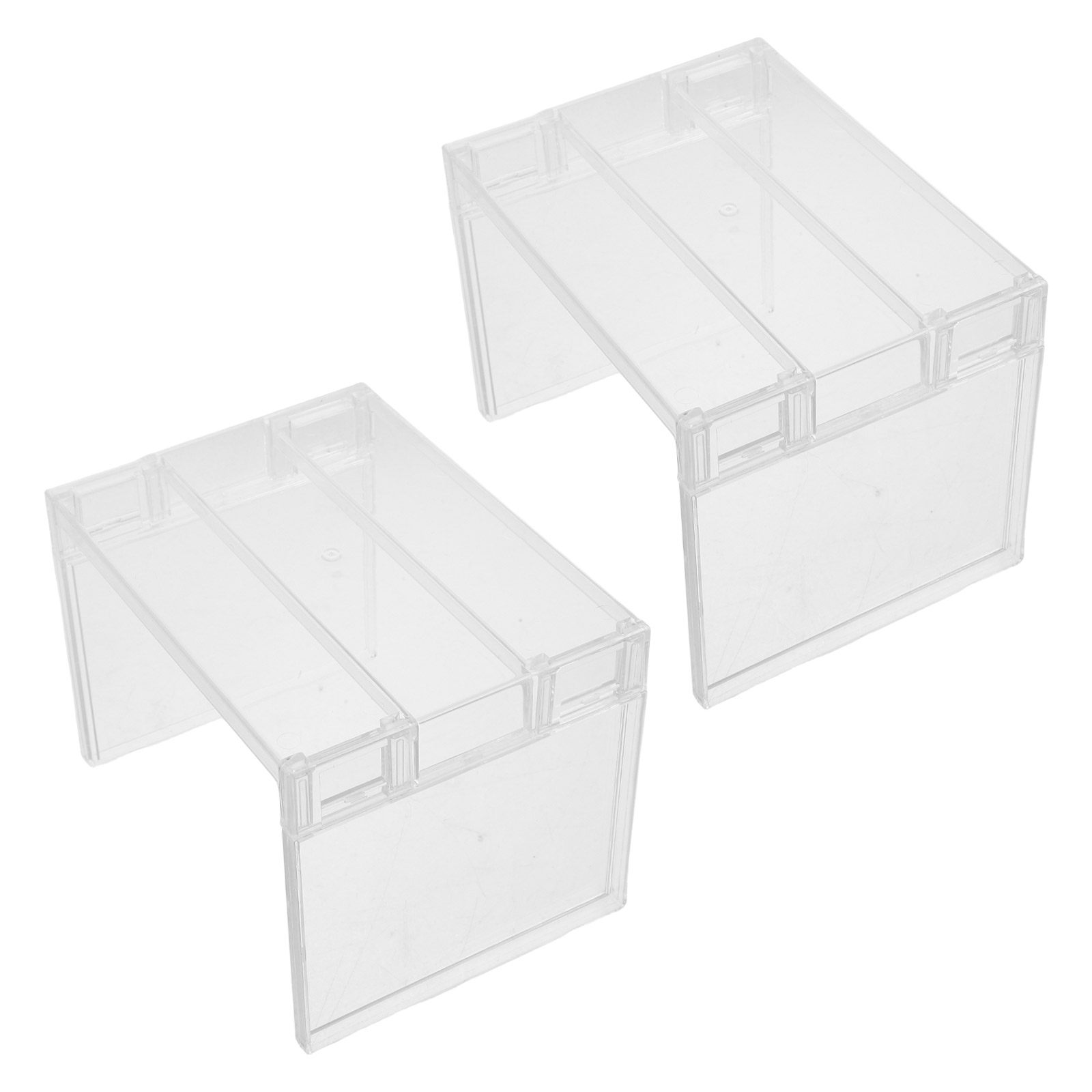 Food Storage In Cabinets - 2 adet buzdolabı organizatör raf şeffaf