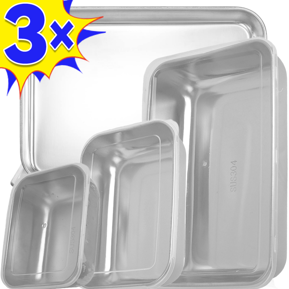 Food Storage Plastic Containers With Lids - Paslanmaz Çelik Gıda Saklama Kutusu Taze
