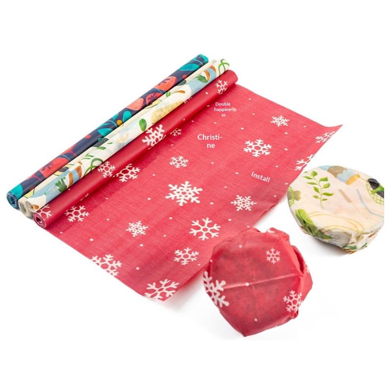 Beeswax Food Wrap - Çevre Dostu Balmumu Gıda Sargıları Rulosu