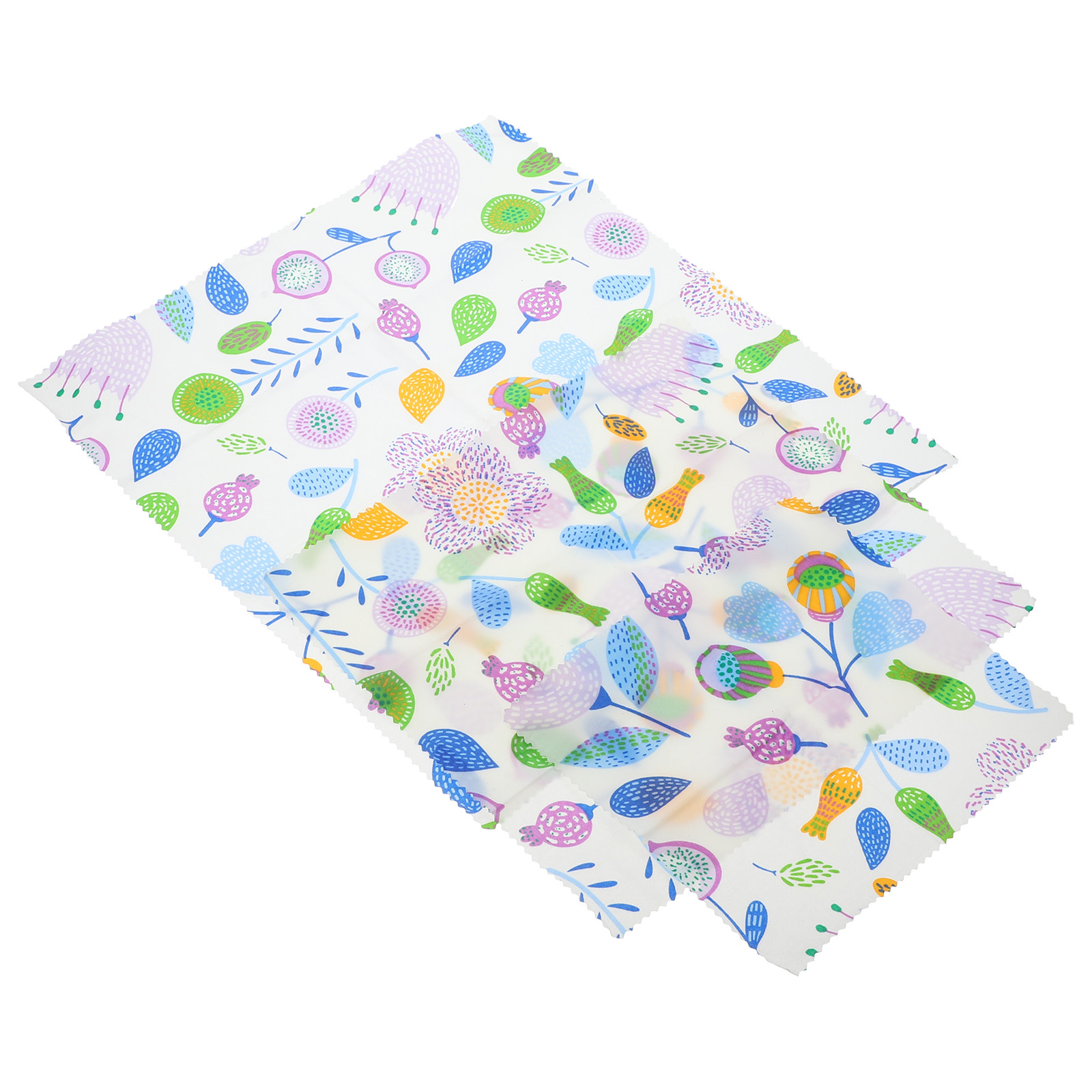 Beeswax Food Wrap - 3 Parça Balmumu Örtüsü Yeniden Kullanılabilir