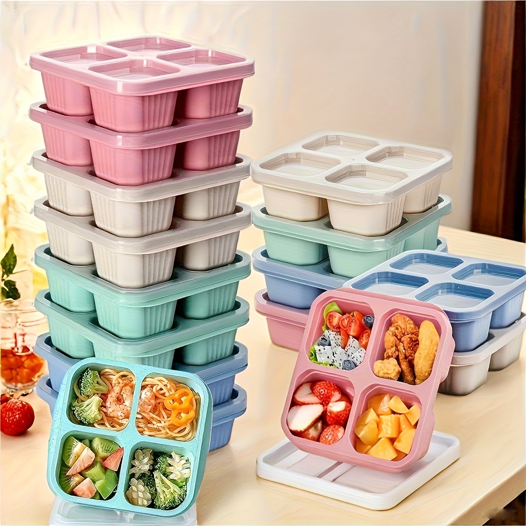 Food Storage Microwave Safe - SGIAWETA-2 parçalı kapaklı yemek kabı seti,