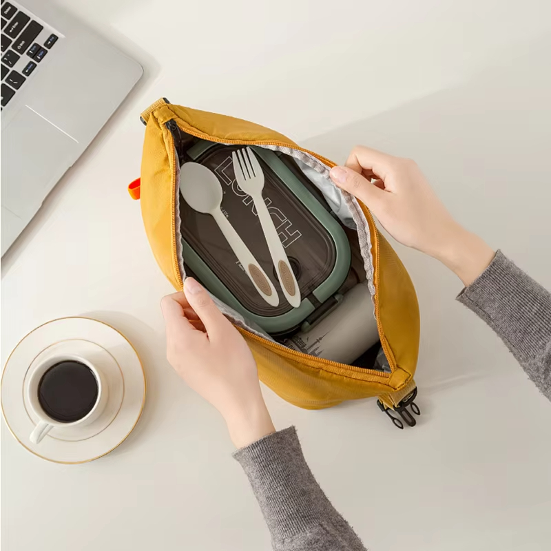 Food Storage Aluminum - 1 adet Öğle Yemeği Paketi Yalıtımlı