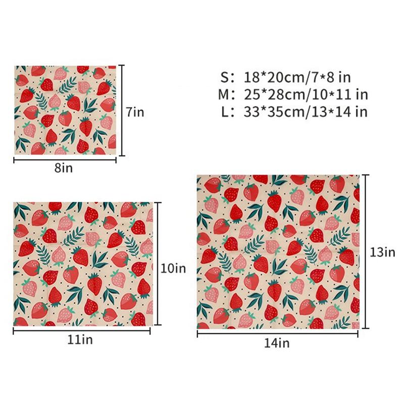 Beeswax Food Wrap - Balmumu Gıda Örtüsü Çevre Dostu Mutfak