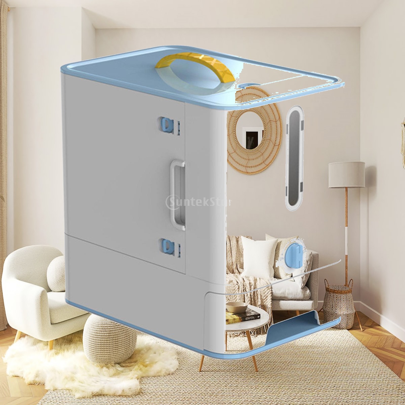 Food Storage In Cabinets - Evcil Hayvan Mama Saklama Kabı, Kaseli