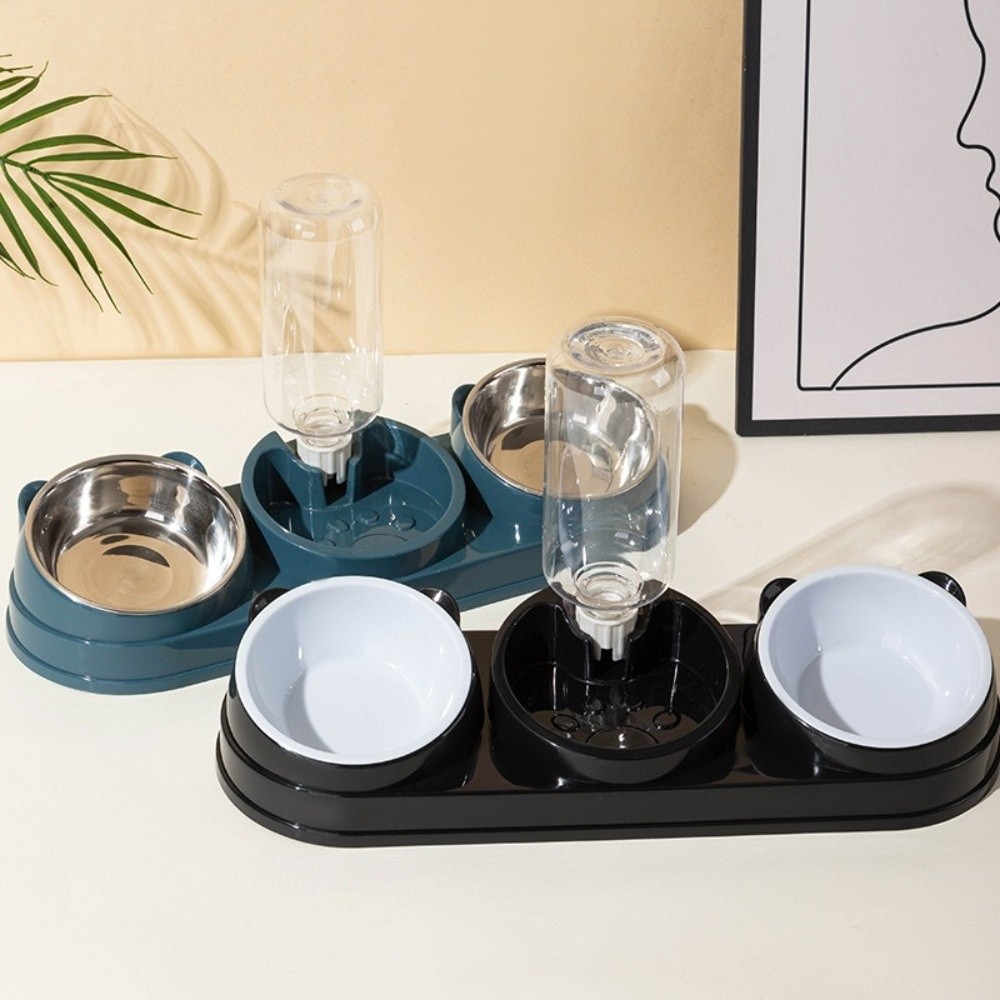 Portion Control Container - Evcil Hayvan Malzemeleri 15 Derece Yükseltilmiş