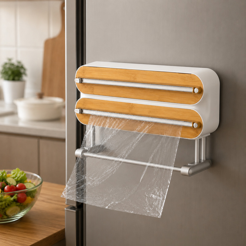 Food Storage Aluminum - Manyetik Gıda Sarma Kesici Dağıtıcı Streç