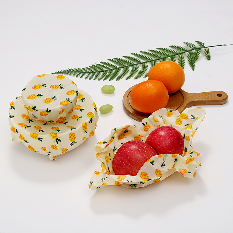 Beeswax Food Wrap - 3/7 adet balmumu gıda sarar mutfak