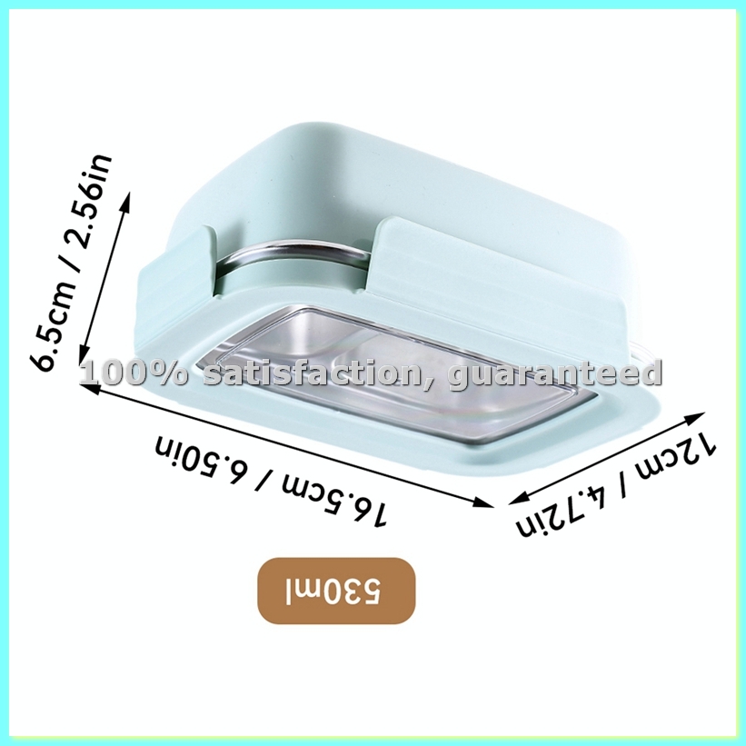 Stainless Lunch Box - 304 Paslanmaz Çelik Bölünmüş Bento Öğle