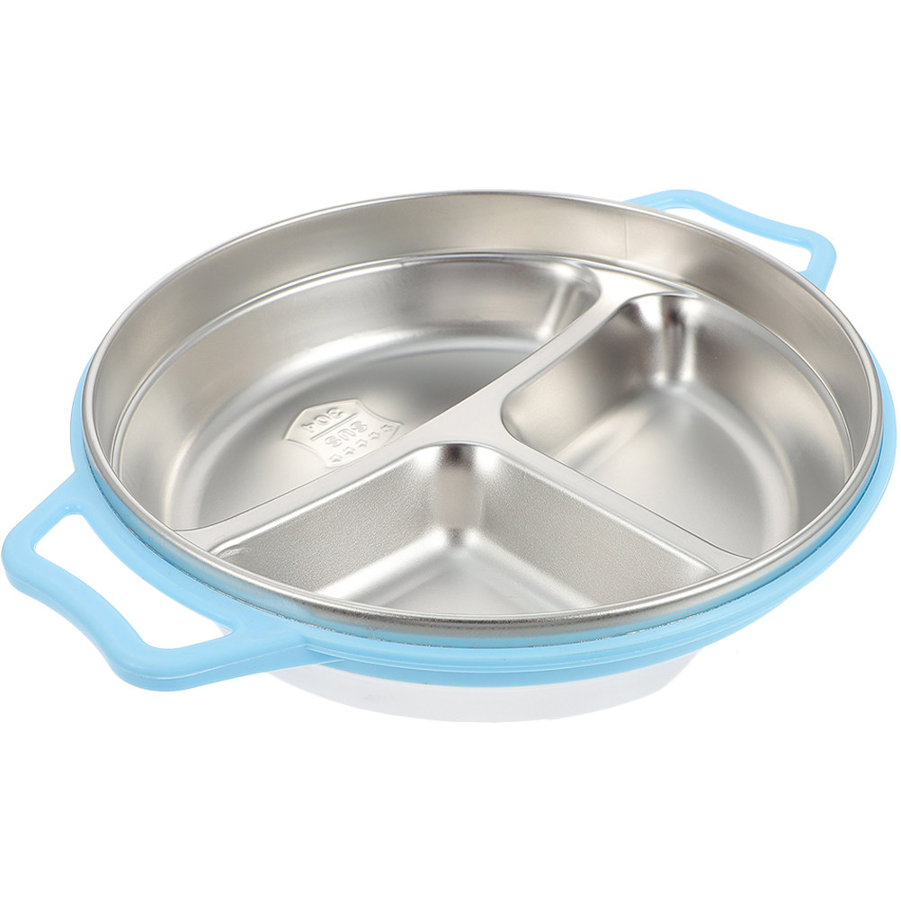 Food Storage Microwave Safe - Bölmeli Paslanmaz Çelik Çocuk Servis ve