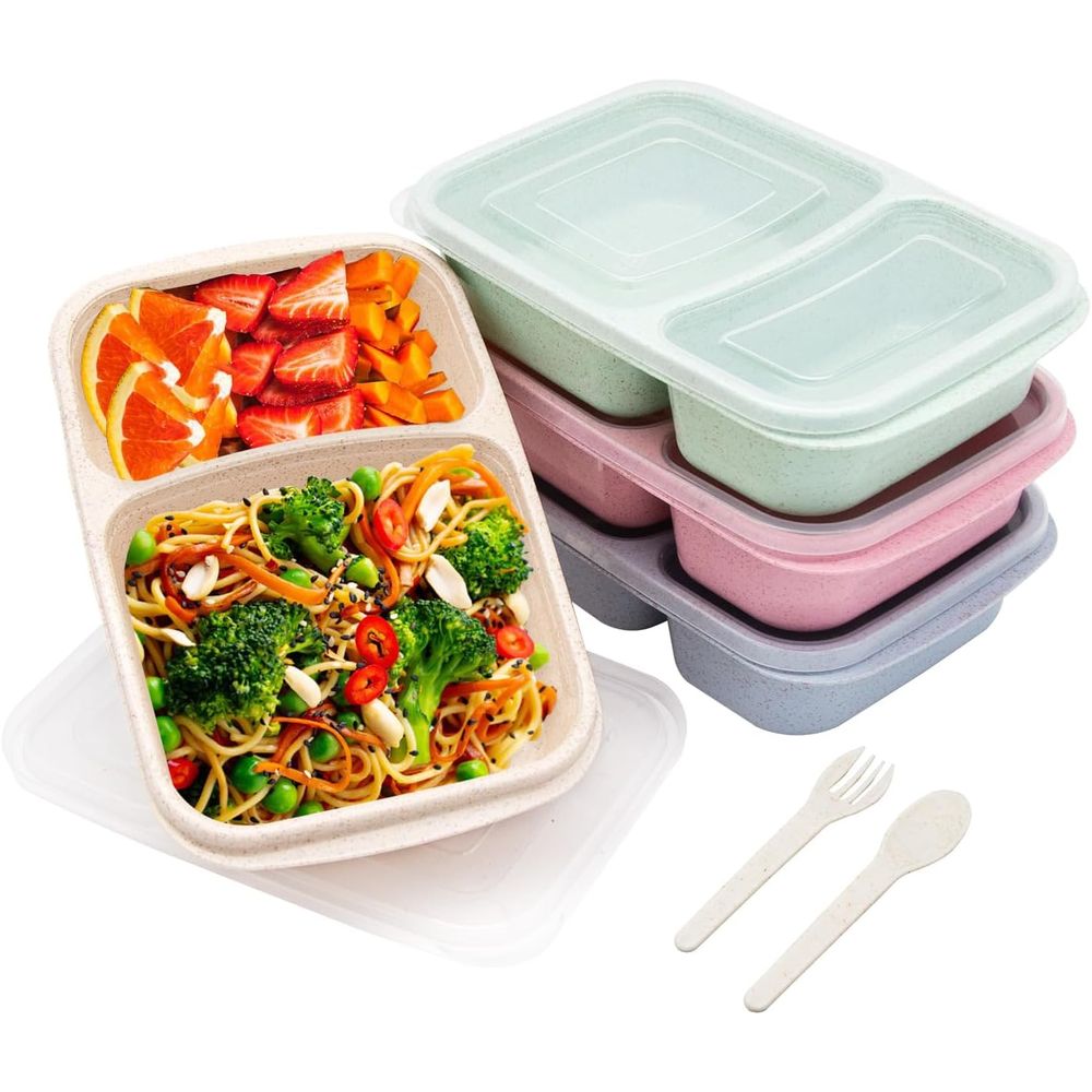4'lü Bento Öğle Yemeği Kutusu, - Food Storage Microwave Safe incelemesi ve fiyatı