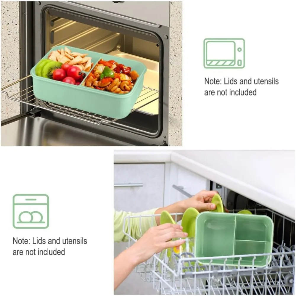 Yetişkinler İçin 1200ML Bento  - Food Storage Microwave Safe incelemesi ve fiyatı