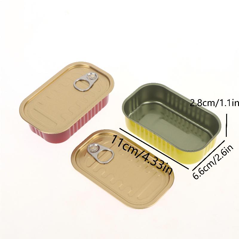 2 adet Metal Dikdörtgen Boş Mi - Food Storage Aluminum incelemesi ve fiyatı