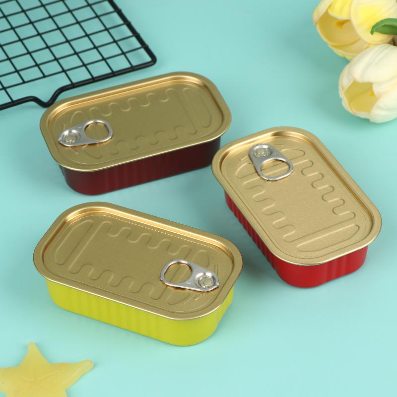 2 adet Metal Dikdörtgen Boş Mi - Food Storage Aluminum incelemesi ve fiyatı