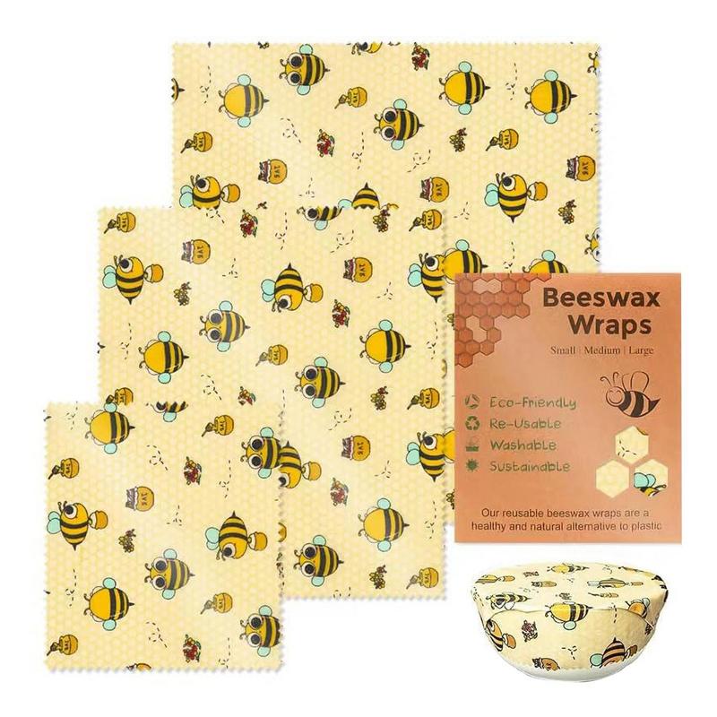 3 adet kullanımlık gıda taze t - Beeswax Food Wrap incelemesi ve fiyatı