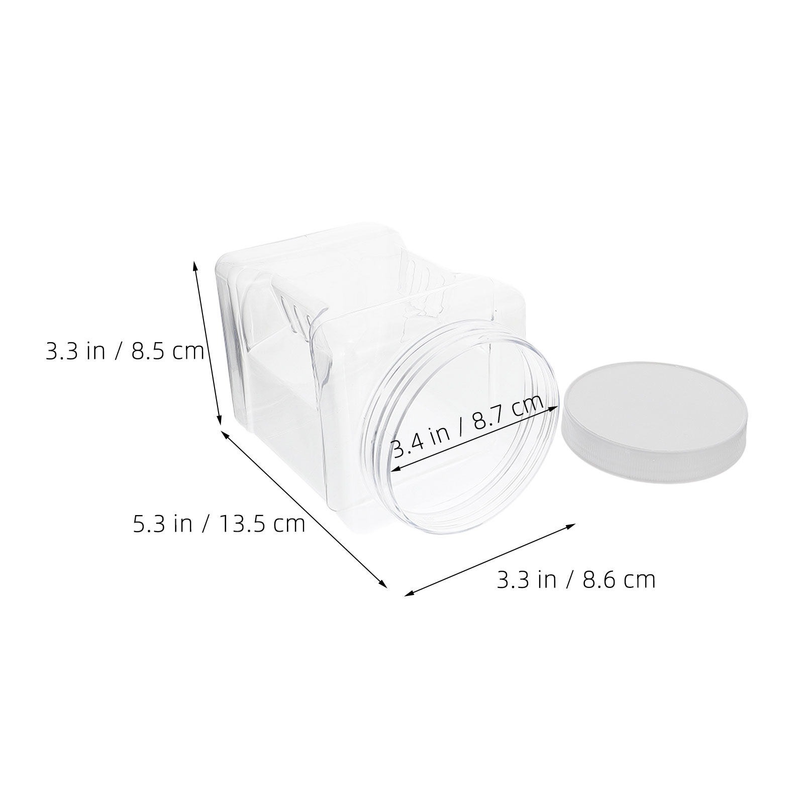 6 Adet Şeffaf Saklama Kavanozu - Food Storage In The Kitchen incelemesi ve fiyatı