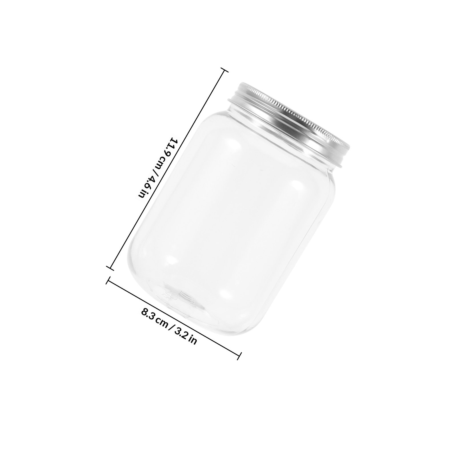 4 adet şeffaf plastik kavanozl - Food Storage In The Kitchen incelemesi ve fiyatı