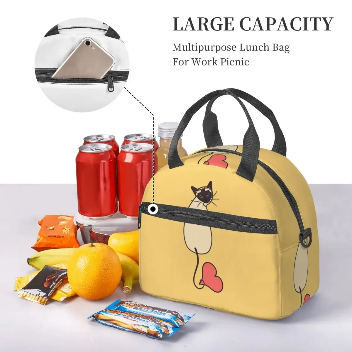 Aşk siyam kedisi-sarı yalıtıml - Food Storage Yellow incelemesi ve fiyatı