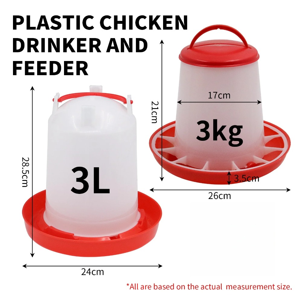 3kg+3L Kümes Hayvanları Yemlik - Portion Control Container incelemesi ve fiyatı