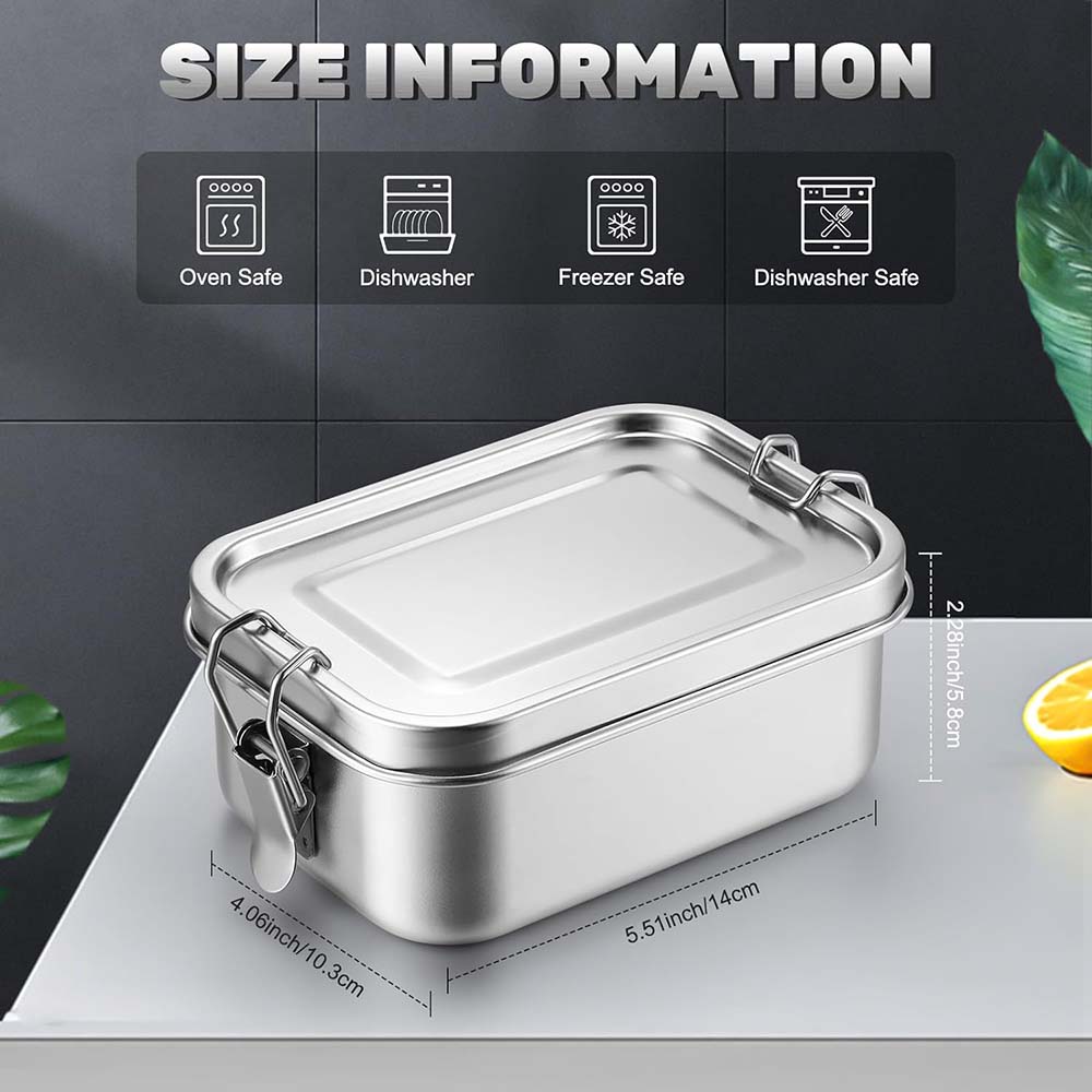 4 adet paslanmaz çelik Bento k - Stainless Lunch Box incelemesi ve fiyatı