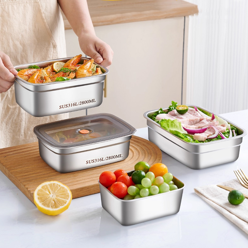 Gıda Sınıfı 316 Paslanmaz Çeli - Stainless Lunch Box incelemesi ve fiyatı