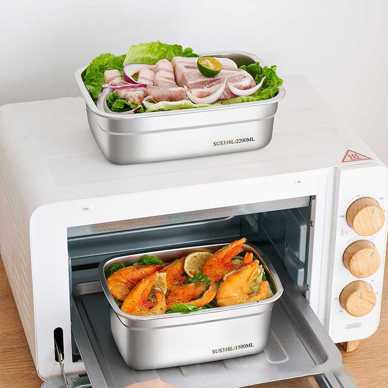 Gıda Sınıfı 316 Paslanmaz Çeli - Stainless Lunch Box incelemesi ve fiyatı