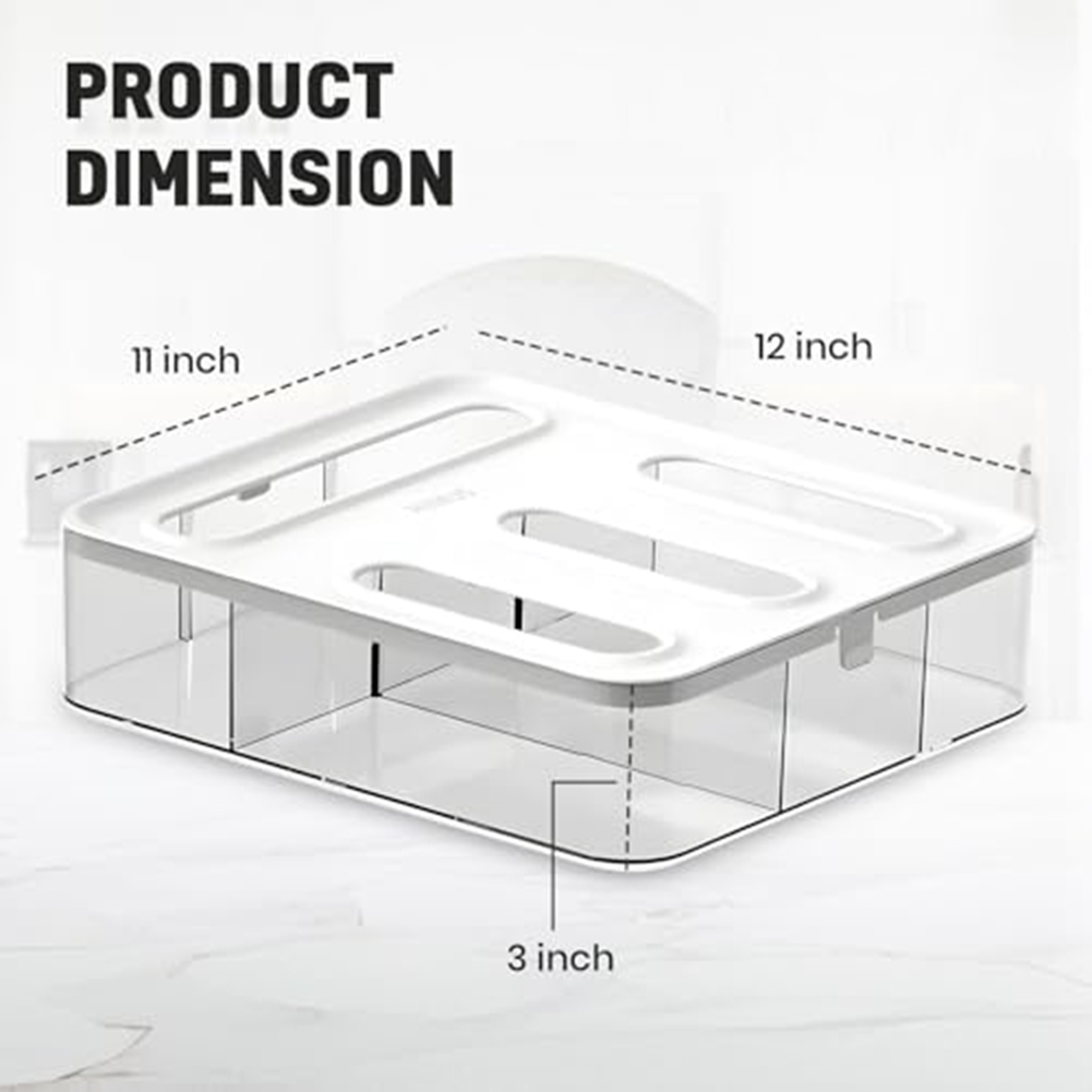 1 adet 4-in-1 plastik gıda tor - Food Storage 4 Quart incelemesi ve fiyatı