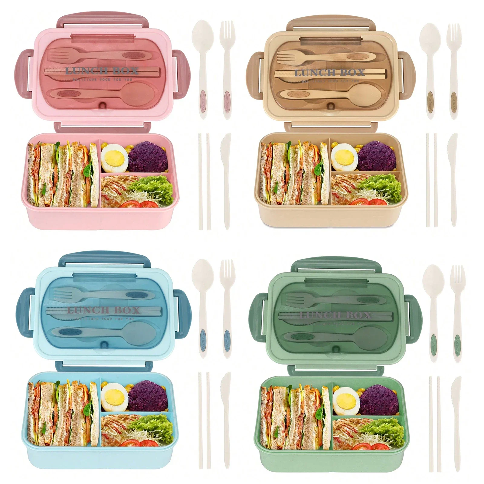 Yetişkinler için 3 Bölmeli Ben - Food Storage Microwave Safe incelemesi ve fiyatı