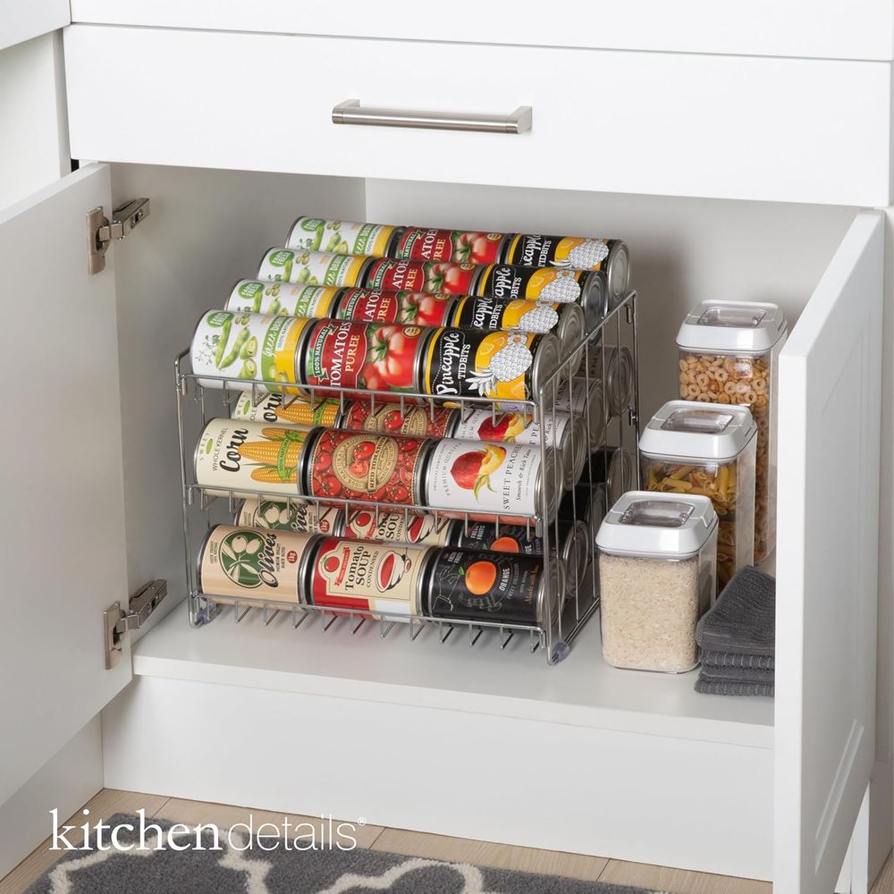 3 Katlı Konservesi Düzenleyici - Food Storage In Cabinets incelemesi ve fiyatı