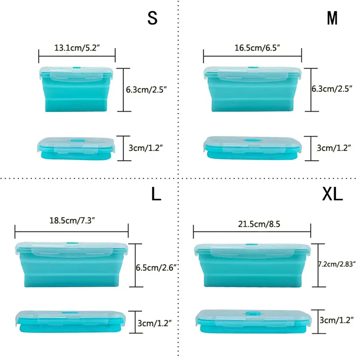 Katlanabilir Silikon Gıda Sakl - Food Storage Microwave Safe incelemesi ve fiyatı