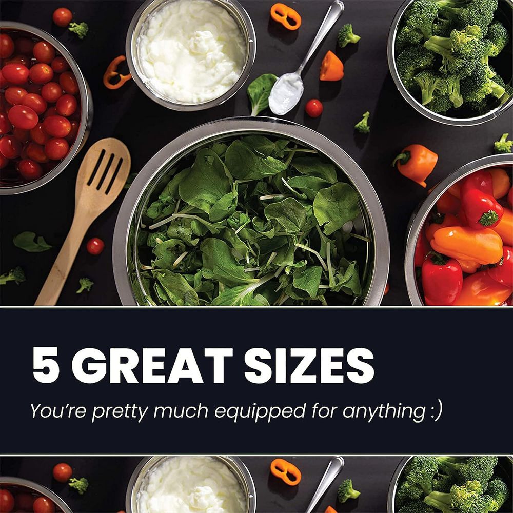 5 Parçalı Karıştırma Kaseleri  - Food Storage 4 Quart incelemesi ve fiyatı