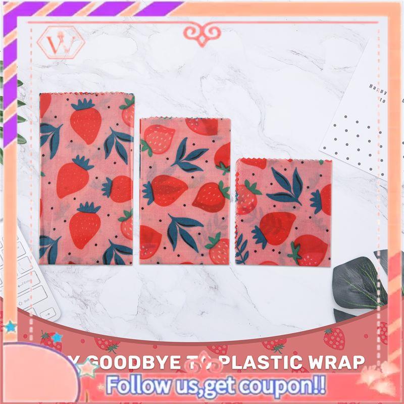 1 takım yeniden kullanılabilir - Beeswax Food Wrap incelemesi ve fiyatı