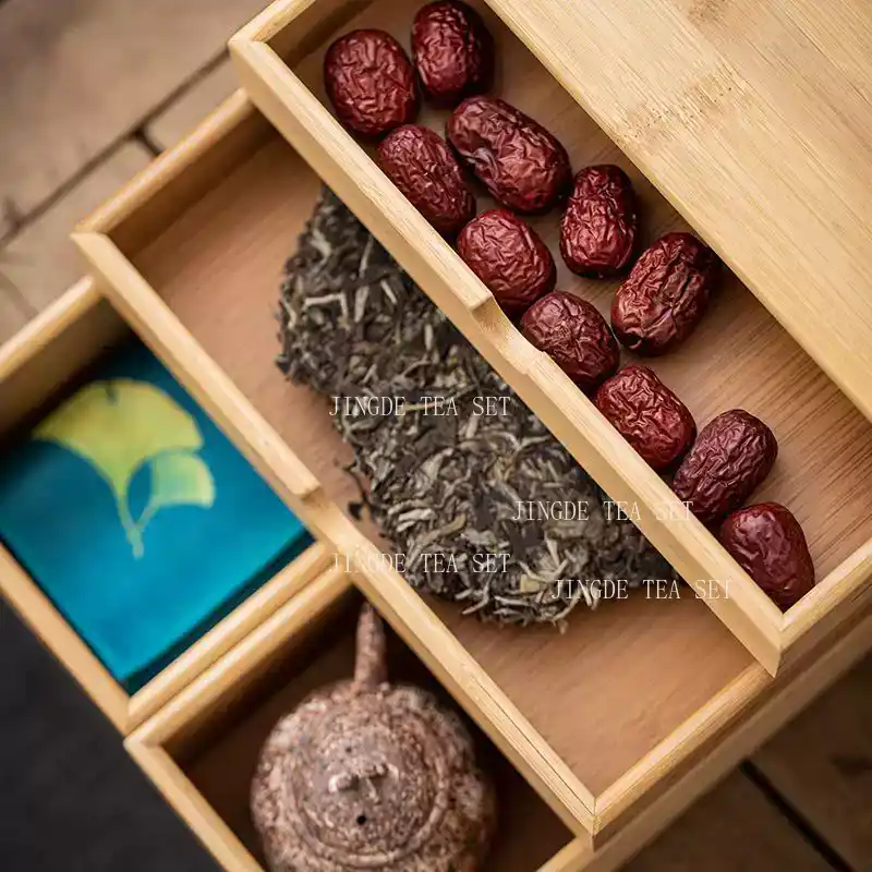 Çevre Dostu Bambu Çay Saklama  - Food Storage In Cabinets incelemesi ve fiyatı