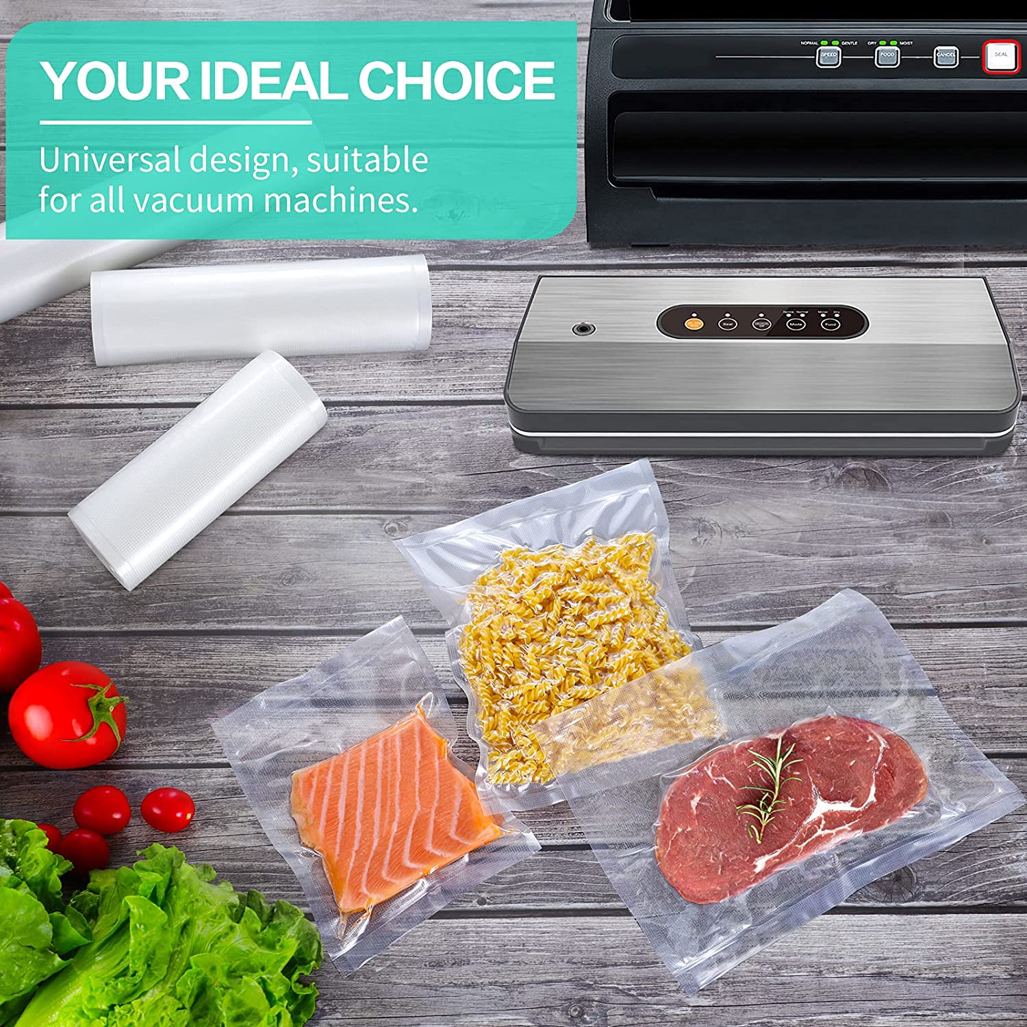 Vakumlu Gıda Vakumlama Makines - Food Storage Bag Organizer incelemesi ve fiyatı