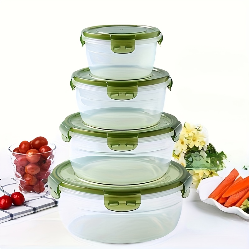 4 Plastik Gıda Saklama Kabı, Ö - Food Storage Plastic Containers With Lids incelemesi ve fiyatı