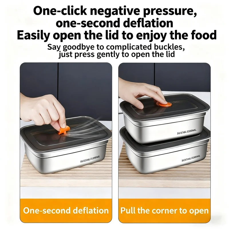 Büyük Kapasiteli Paslanmaz Çel - Food Storage Microwave Safe incelemesi ve fiyatı