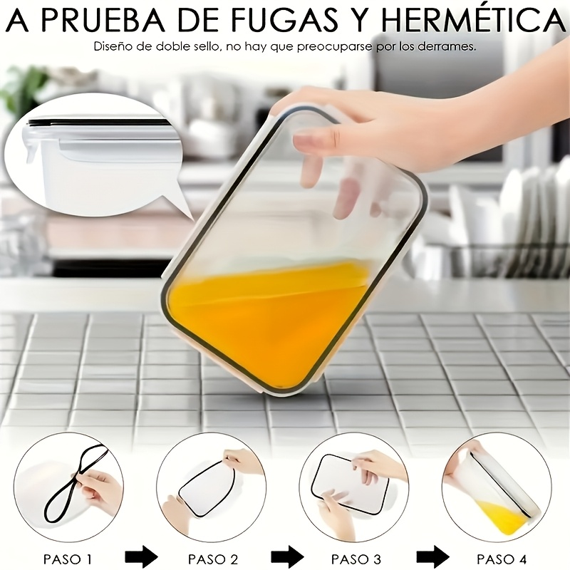 8 Parça Set, 4 Kap ve 4 Kapak  - Food Storage Plastic Containers With Lids incelemesi ve fiyatı