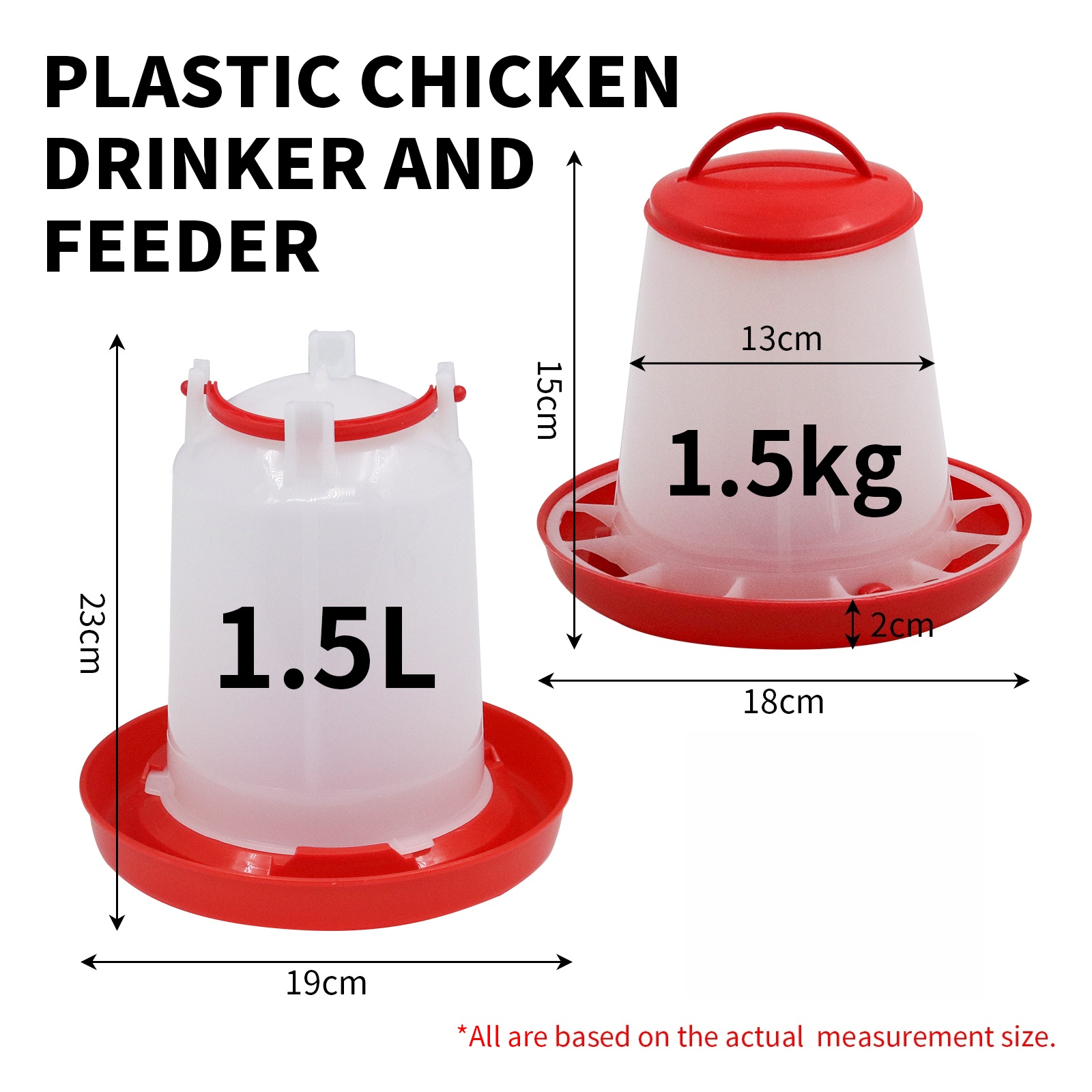 1.5 kg 1.5L Kümes Hayvanları B - Portion Control Container incelemesi ve fiyatı
