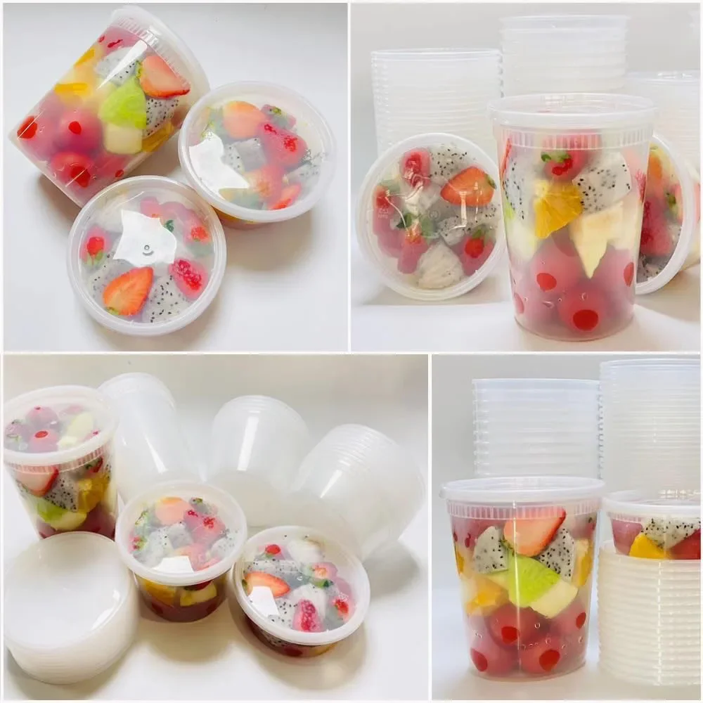 24 adet Şarküteri Gıda Saklama - Food Storage Plastic Containers With Lids incelemesi ve fiyatı