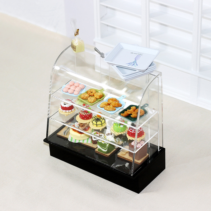 1/12 1/6 ölçekli Dollhouse min - Food Storage In Cabinets incelemesi ve fiyatı