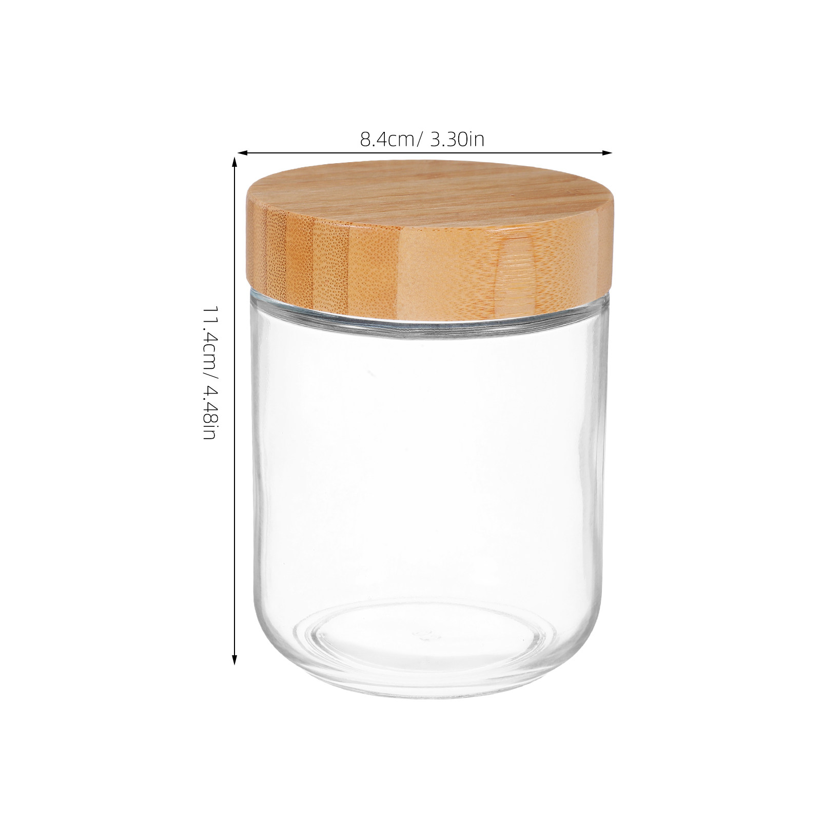 4 Adet Şeffaf Cam Kavanoz, Bam - Food Storage Plastic Containers With Lids incelemesi ve fiyatı