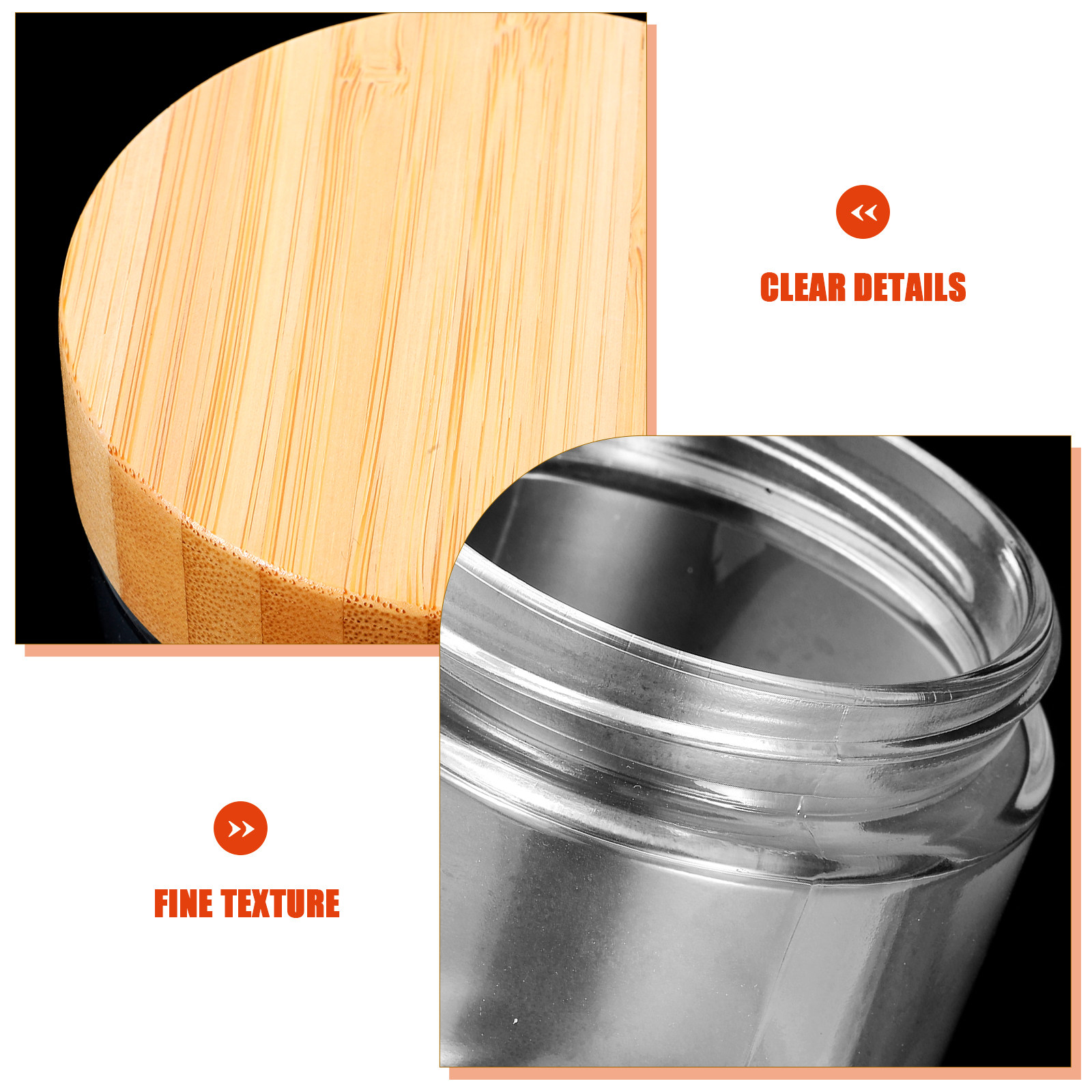 4 Adet Şeffaf Cam Kavanoz, Bam - Food Storage Plastic Containers With Lids incelemesi ve fiyatı