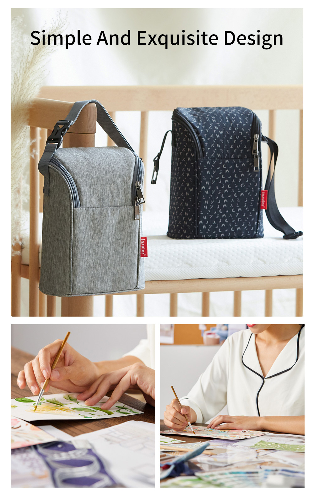 INSULAR bebek termal çanta Bre - Food Storage Moms incelemesi ve fiyatı