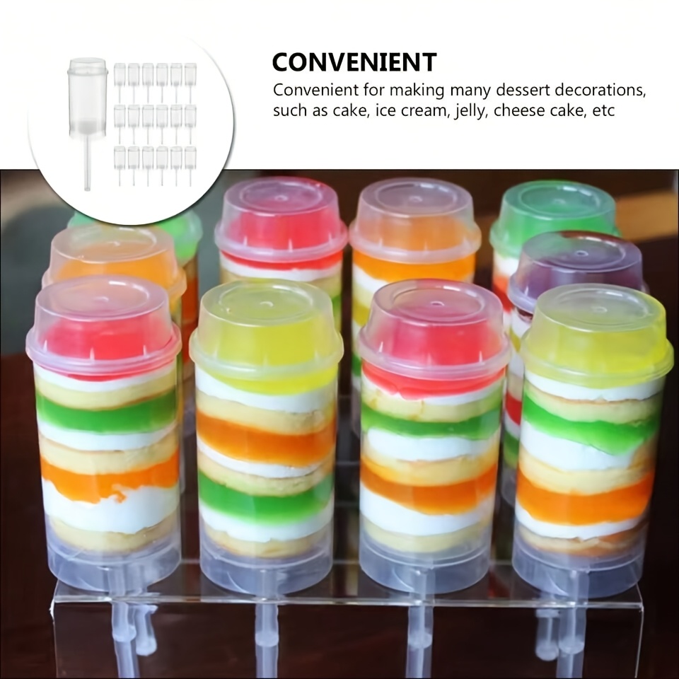 Kapaklı Kek Push Pop Kapları,  - Portion Control Container incelemesi ve fiyatı