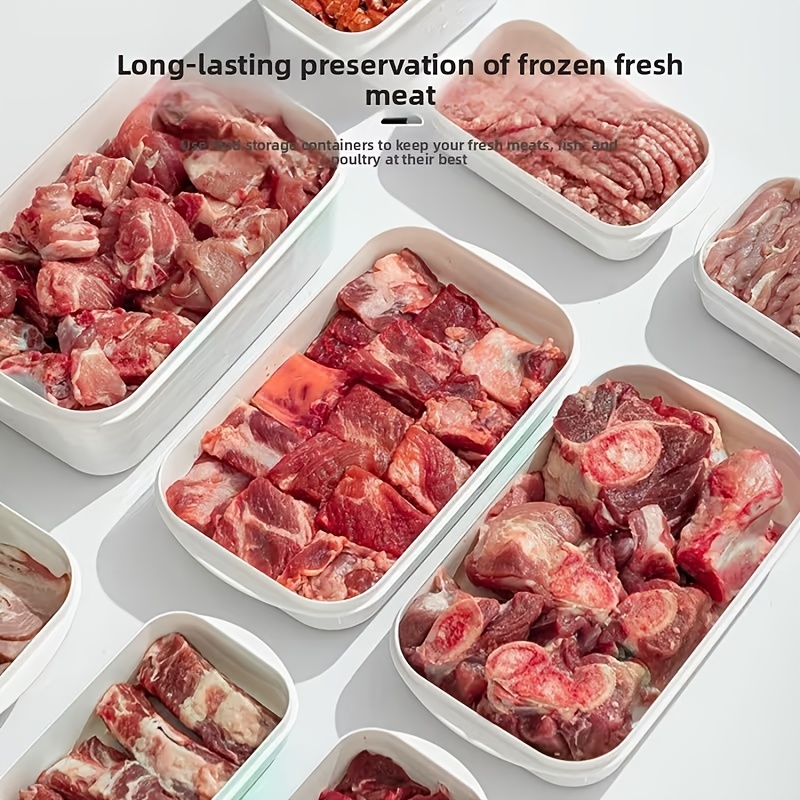 10 Adet Yeniden Kullanılabilir - Food Storage Plastic Containers With Lids incelemesi ve fiyatı