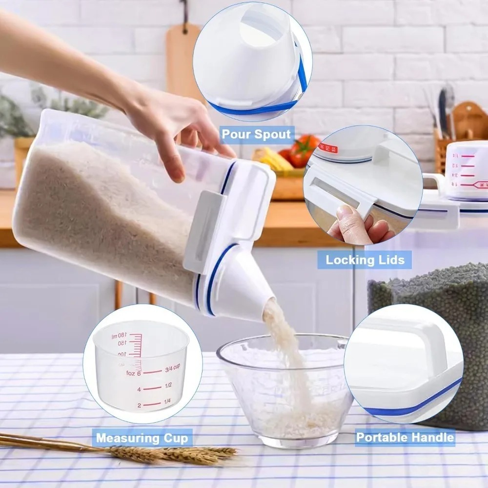 Pirinç Kuru Gıda Saklama Kabı  - Portion Control Container incelemesi ve fiyatı