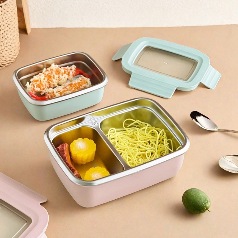 304 Paslanmaz Çelik Bölünmüş B - Stainless Lunch Box incelemesi ve fiyatı