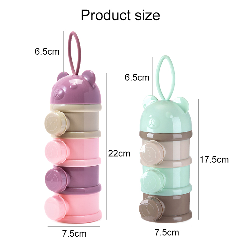 3/4 katmanlı bebek taşınabilir - Portion Control Container incelemesi ve fiyatı